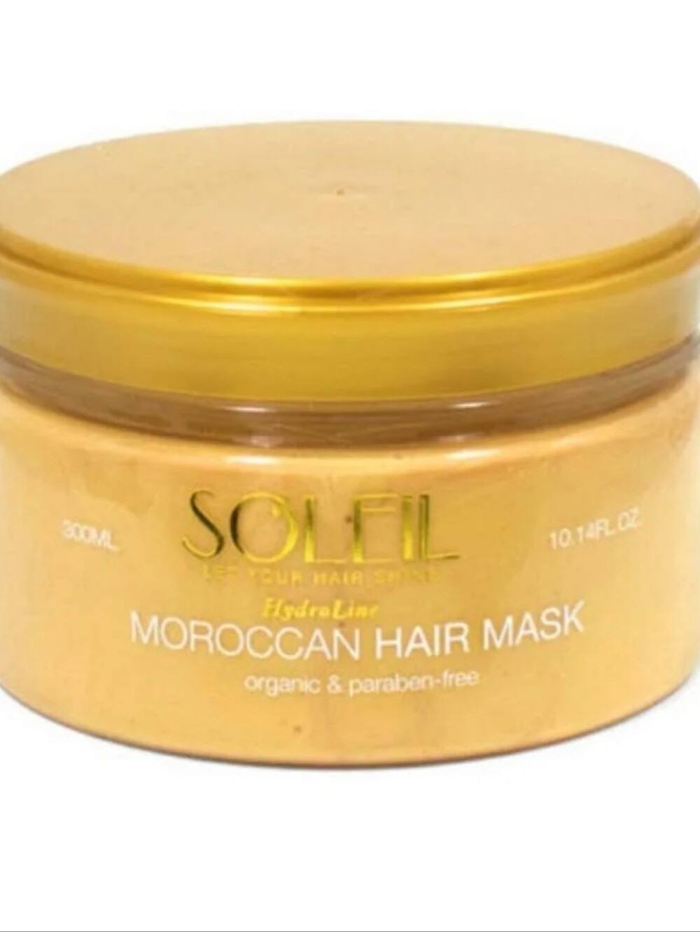 Soleil Moroccan Hair Mask - Gold Nourishing Treatment